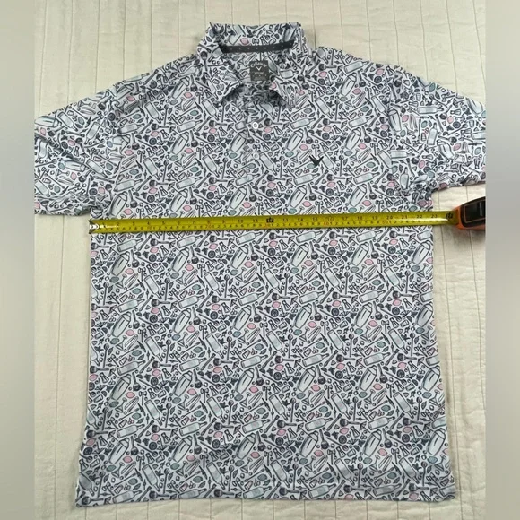Callaway Cocktail Bartender Margarita Golf Polo Shirt Large - Picture 5 of 7